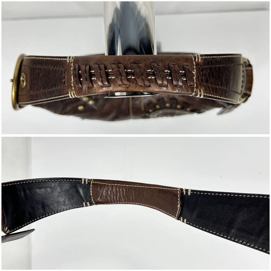 バッグ Coach Mia Studded Hobo Shoulder Bag