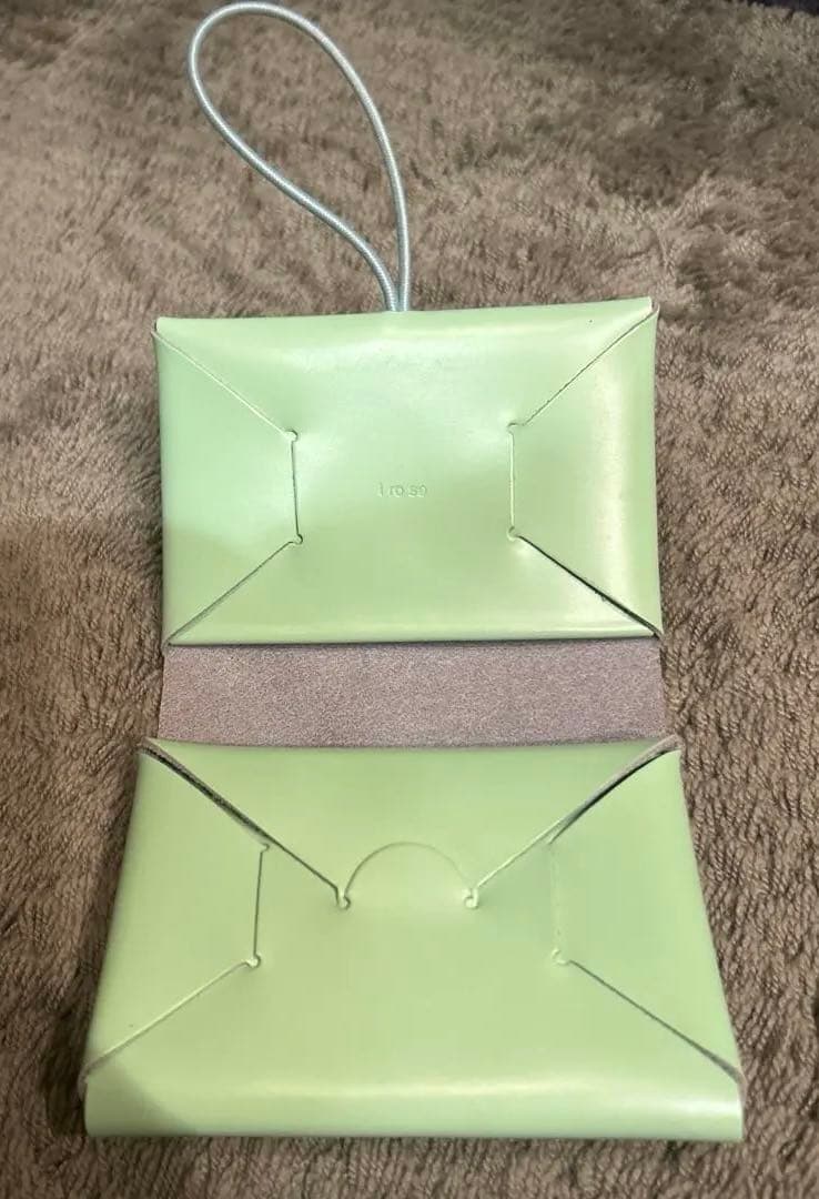 値下げ！新品未使用 Irose コンパクトウォレット ミントカラー