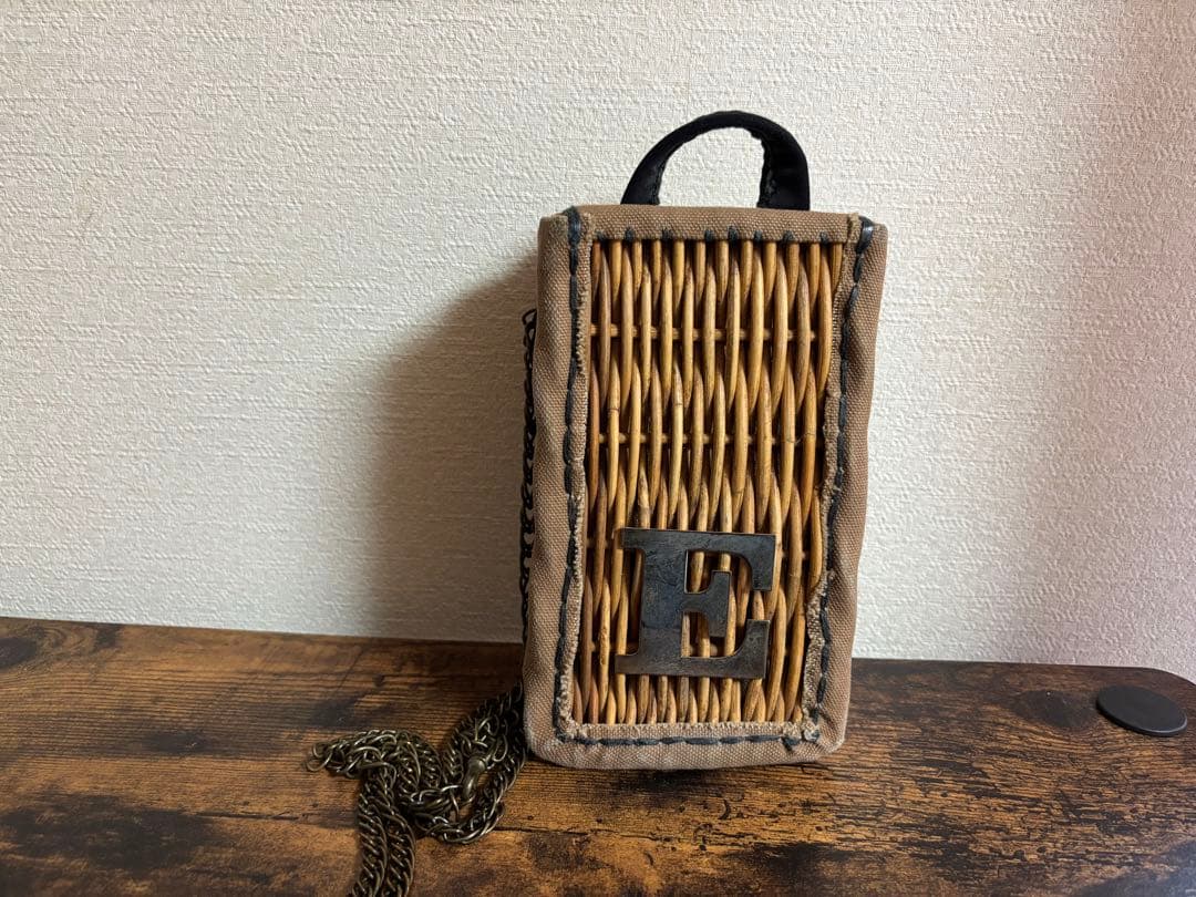 ebagos エバゴス　キャンバス　チェーンポシェット