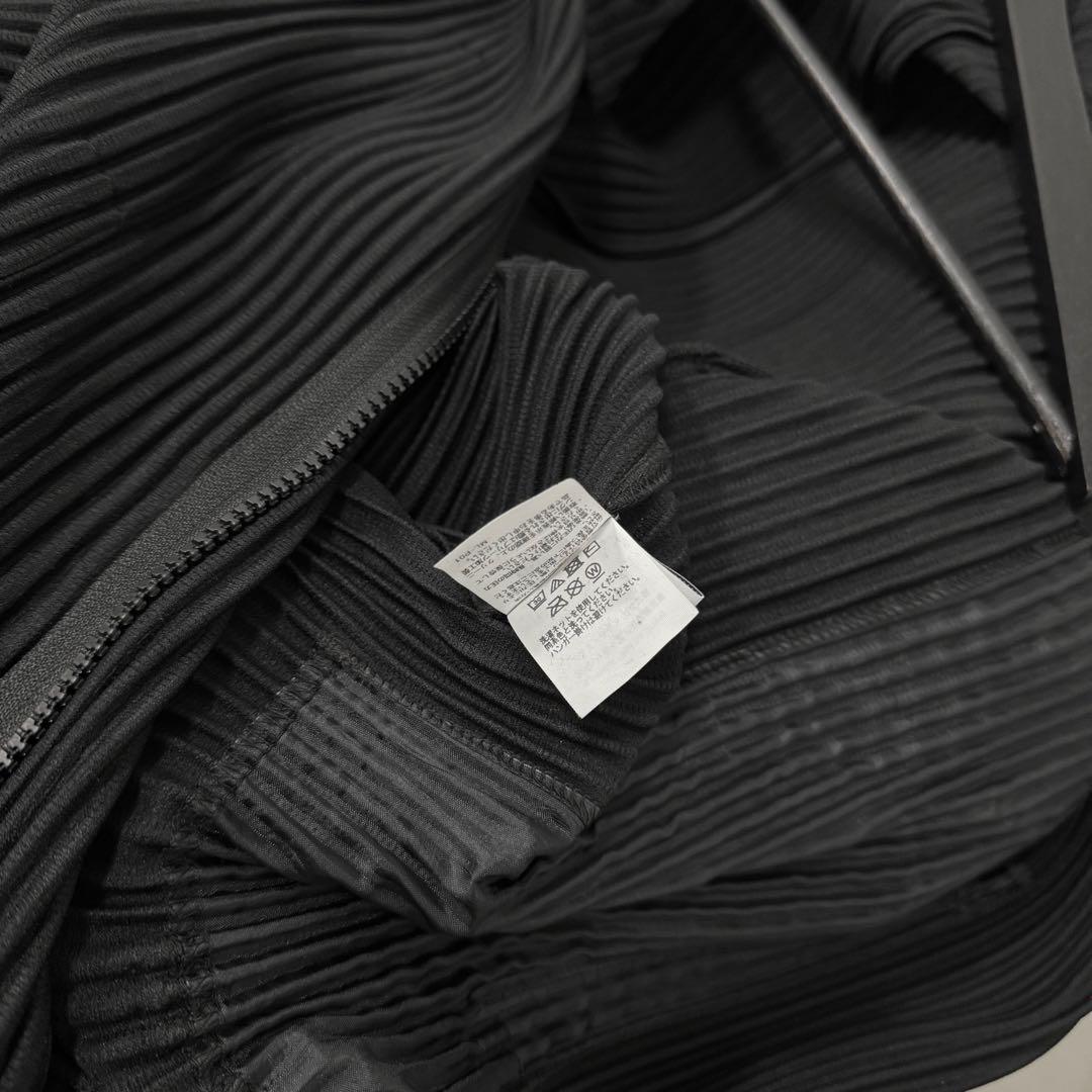 HOMME PLISSE PLEATS BOTTOMS ジャンプスーツ黒