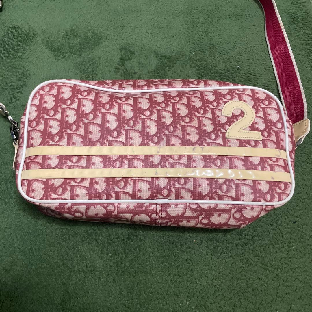 DIOR ショルダーバッグ ピンク 中型