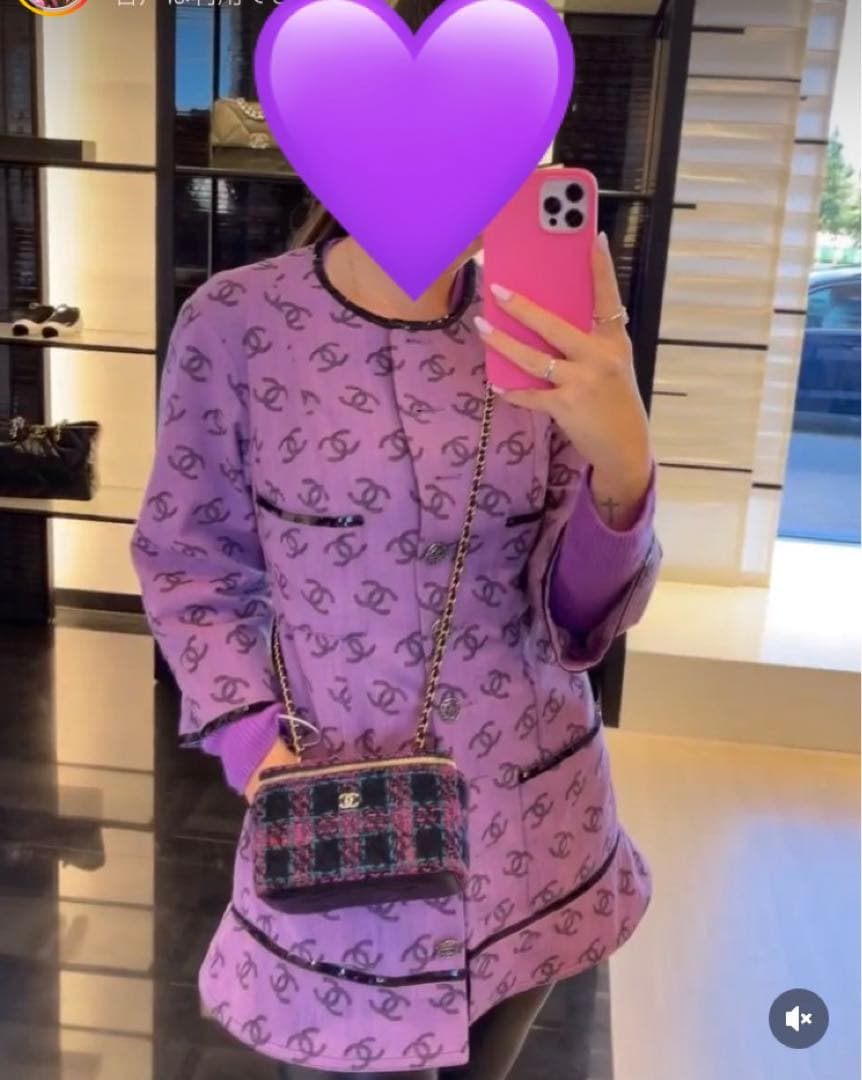 シャネル　CHANEL CC ロゴ　ジャケット　ワンピース　コート