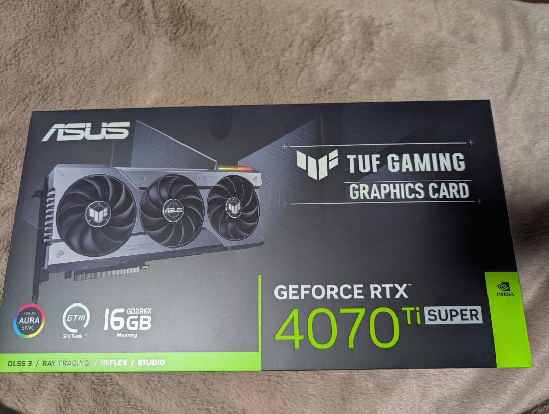 グラフィックボード・グラボ・ビデオカード ASUS GEFORCE RTX 4070 Ti SUPER 16GB