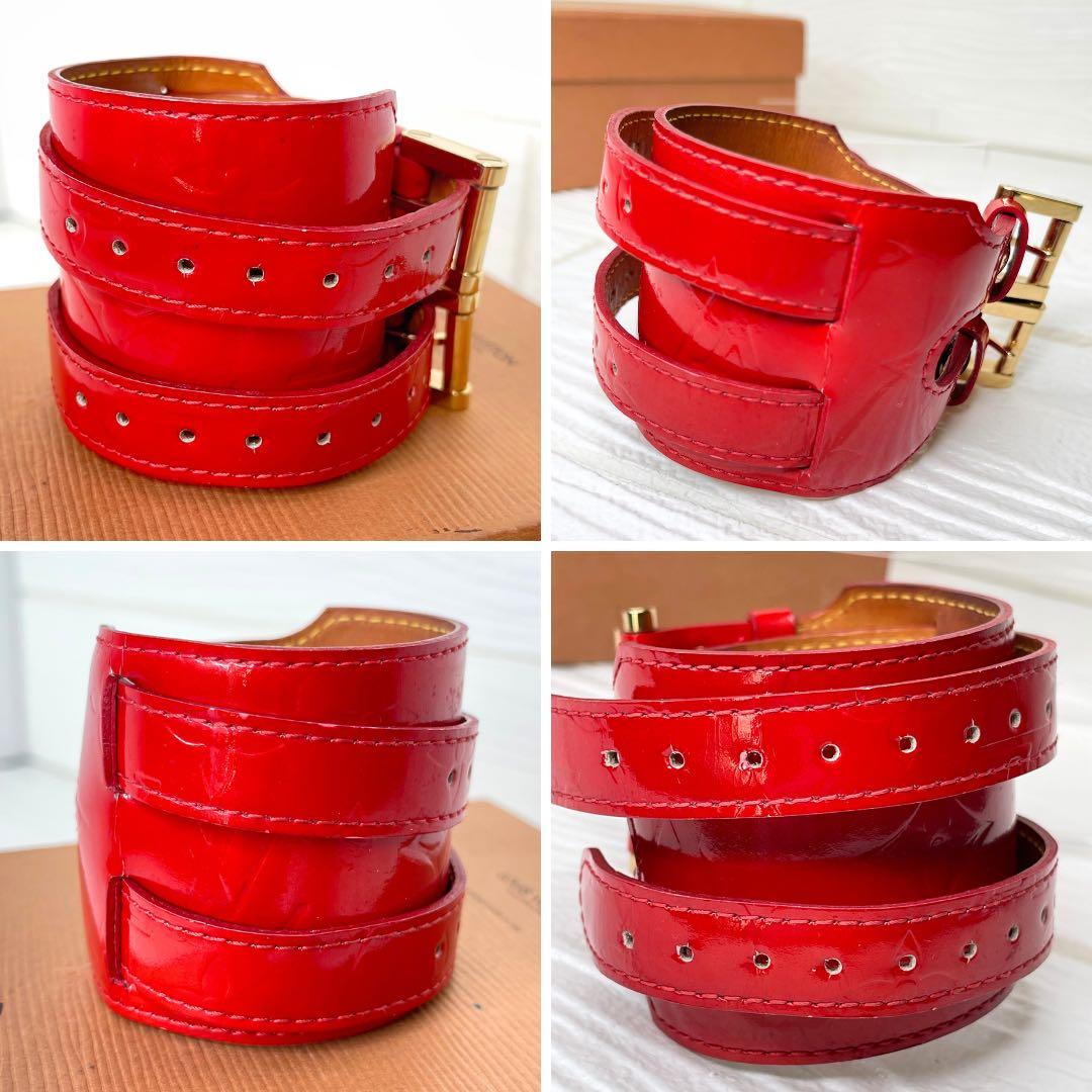 LOUIS VUITTON ルイヴィトン ヴェルニ チャールトン バングル極美品