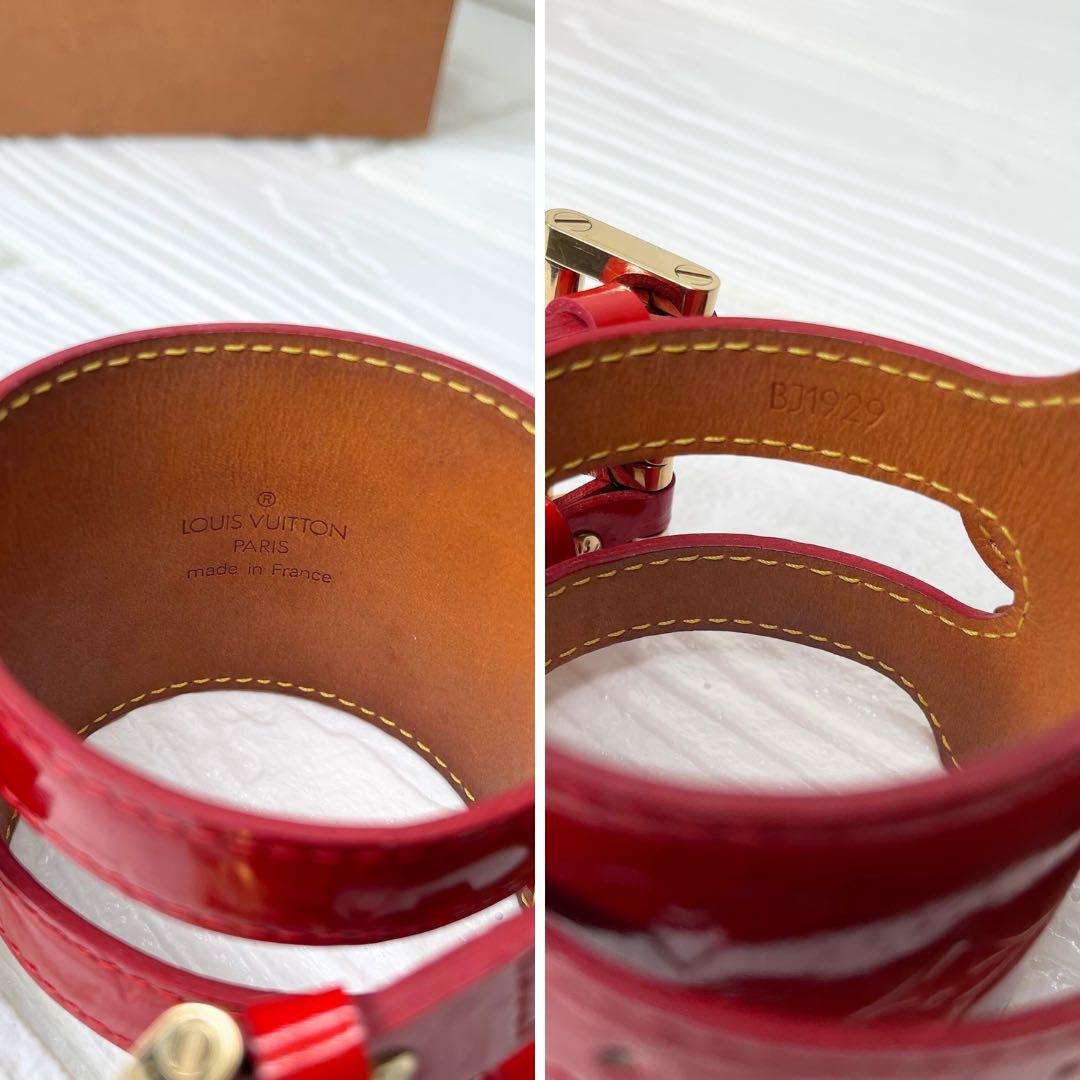LOUIS VUITTON ルイヴィトン ヴェルニ チャールトン バングル極美品