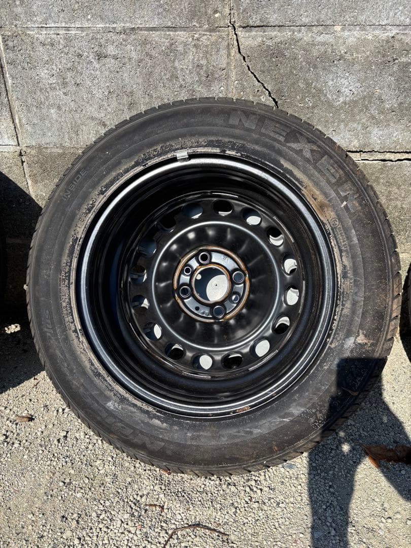 【交渉可】フィアット500タイヤ付きホイール/175/65R14/ノーマルタイヤ