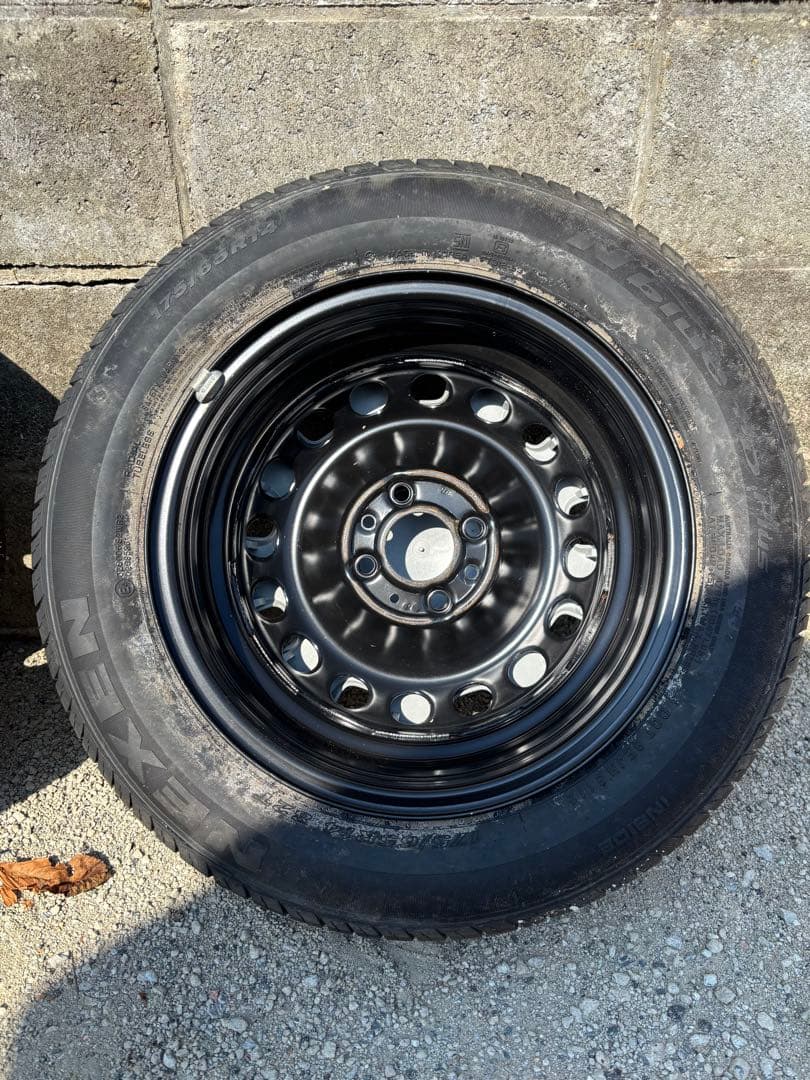 【交渉可】フィアット500タイヤ付きホイール/175/65R14/ノーマルタイヤ