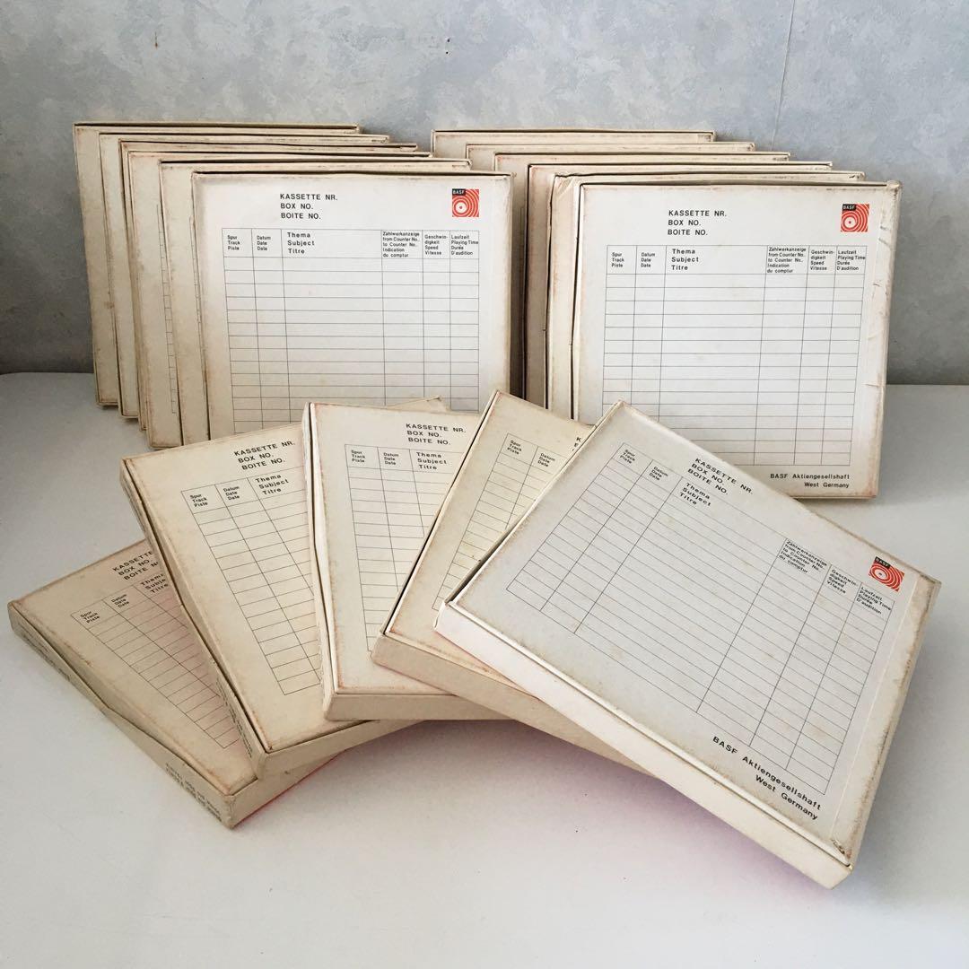 BASF　オープンリールテープ　ラージハブリール　計１９本