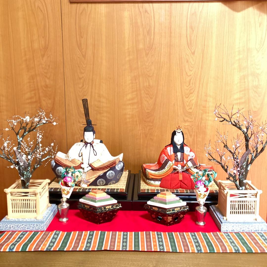 真多呂人形　お雛様　親王飾り　大幅お値下げ
