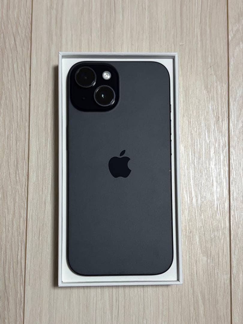 iPhone15 ブラック SIMフリー 128GB