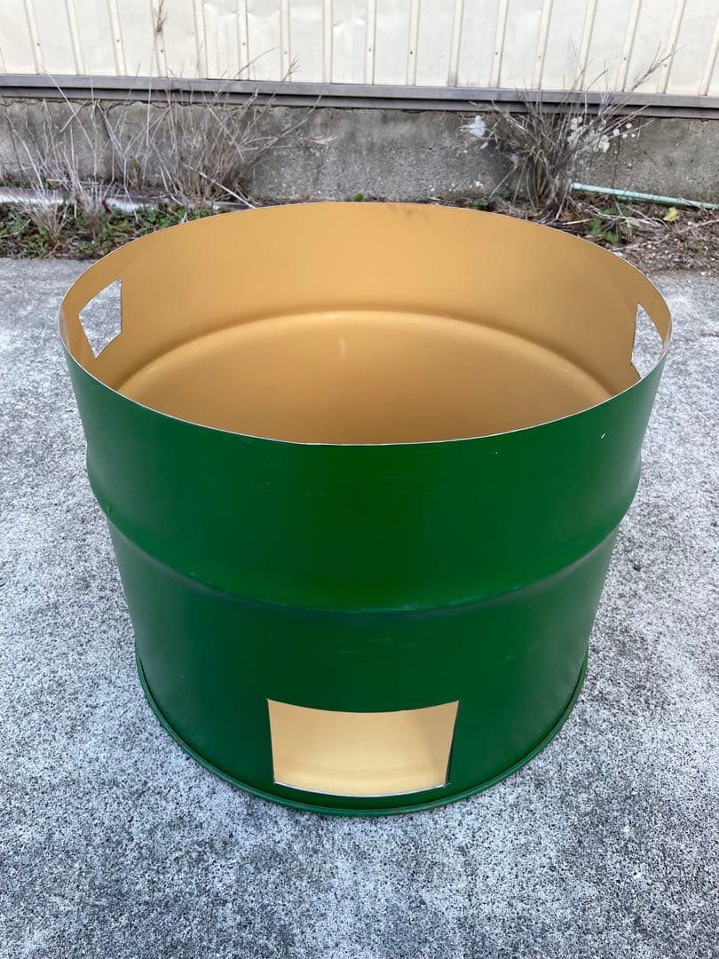 ダン・ハンフリー ドラム缶 焼却炉 半切り 蓋セット