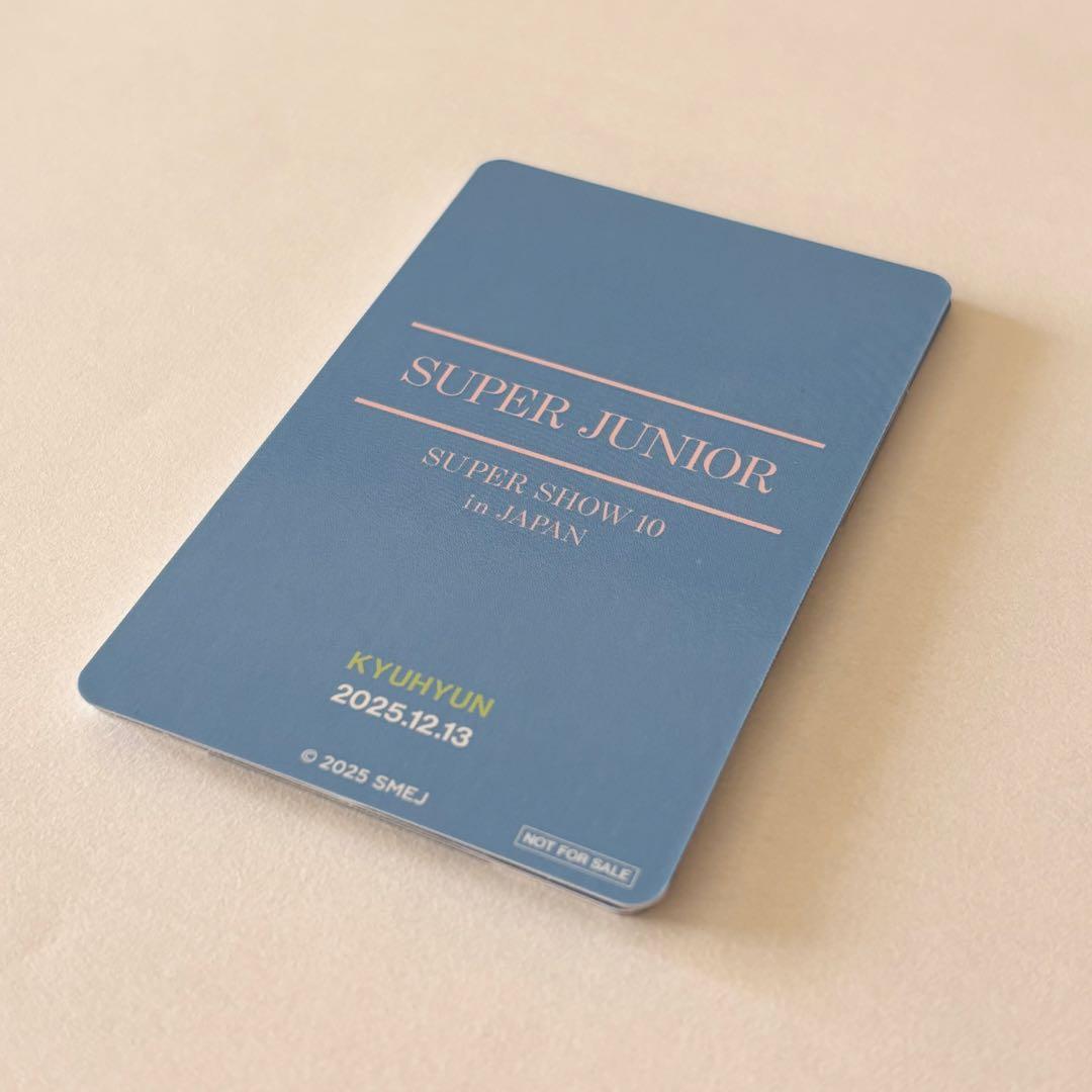 SUPER JUNIOR SS10 12/13アプグレ特典トレカ 9枚セット