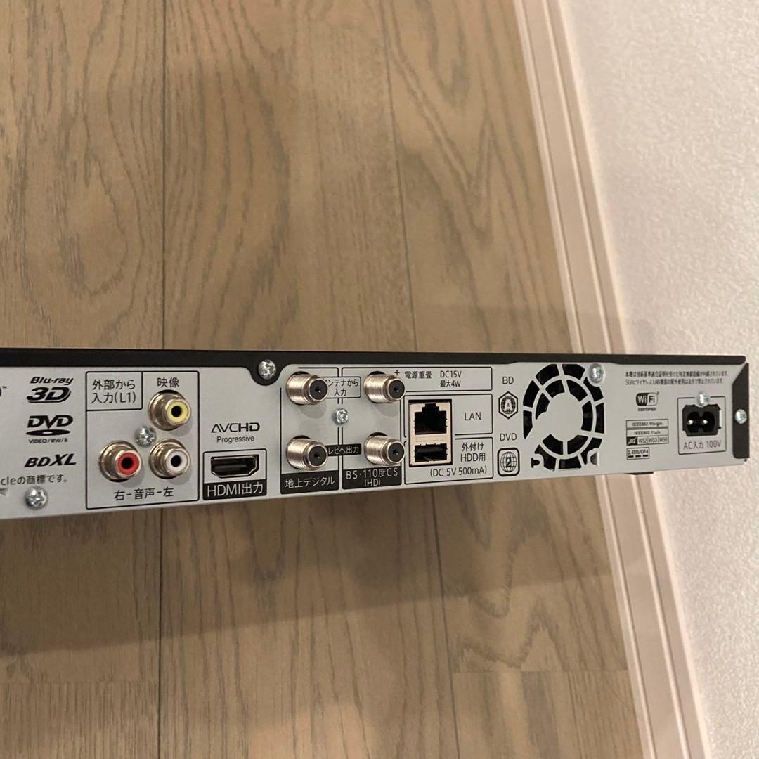 最上位機種3番組同時録画SHARPブルーレイレコーダー