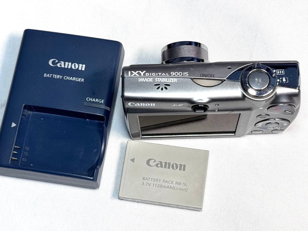 キヤノン Canon IXY DIGITAL 900 IS 通電確認