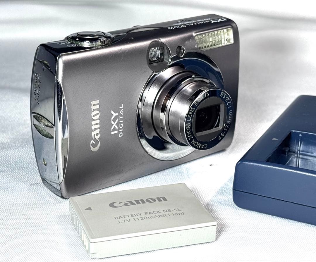 キヤノン Canon IXY DIGITAL 900 IS 通電確認