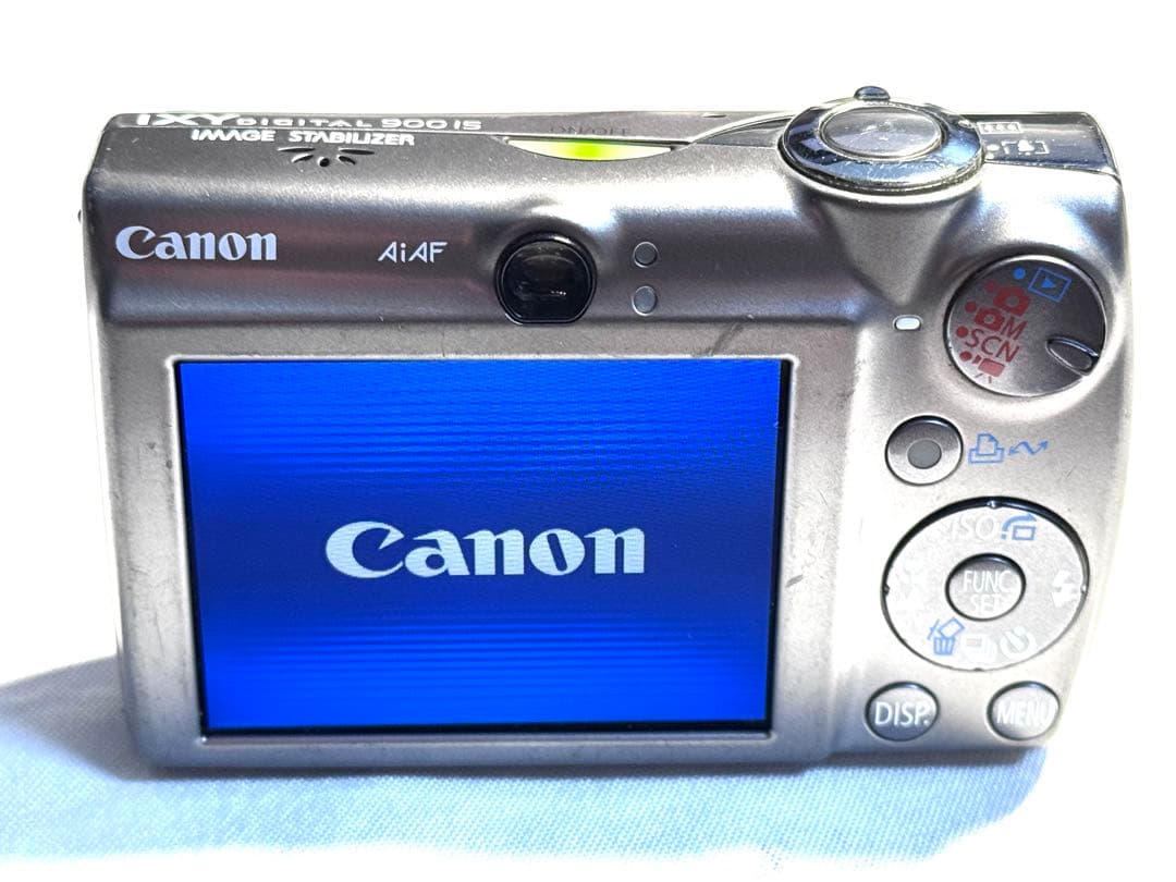キヤノン Canon IXY DIGITAL 900 IS 通電確認