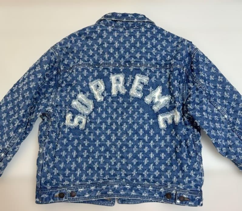 Supreme HolePunchDenimTruckerJacket　美品