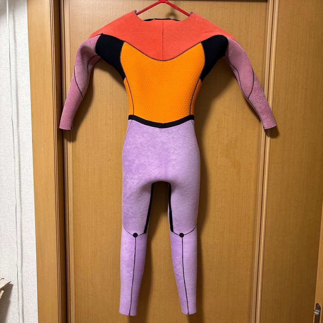 CYBER セミドライスーツ オレンジ/ブラック/ブルー　キッズサイズ150