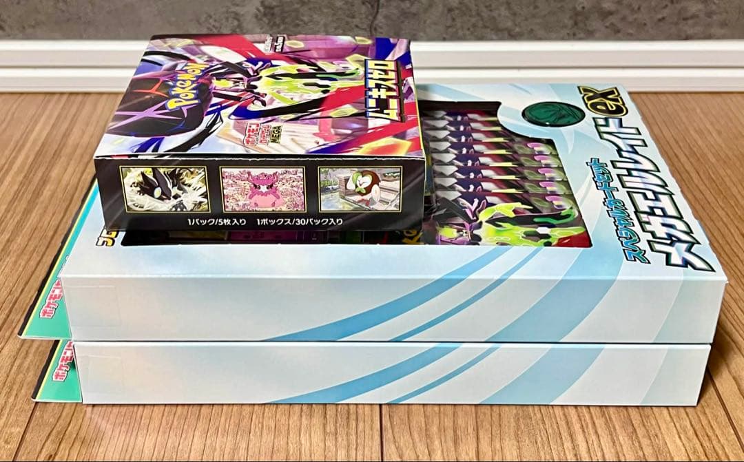 【新品・未開封】ムニキスゼロ1箱＋メガエルレイドex2箱セット