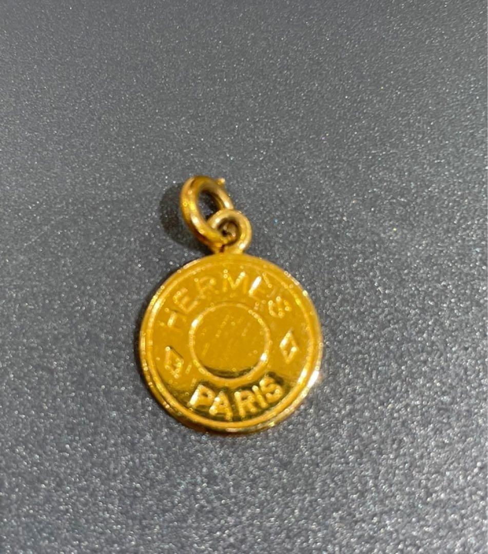 HERMES ゴールドチャーム