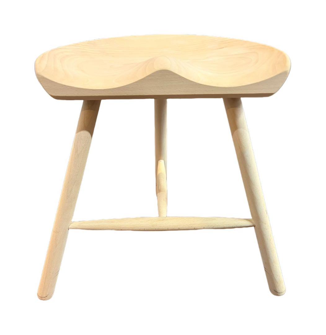 デンマーク製 WERNER シューメーカーチェア 北欧無垢材 スツール 正規品