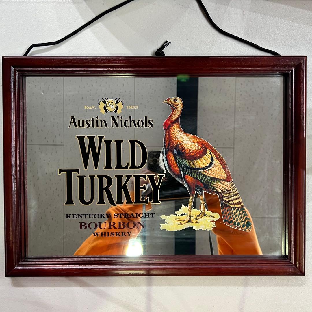 ワイルドターキ　バブミラー(非売品)