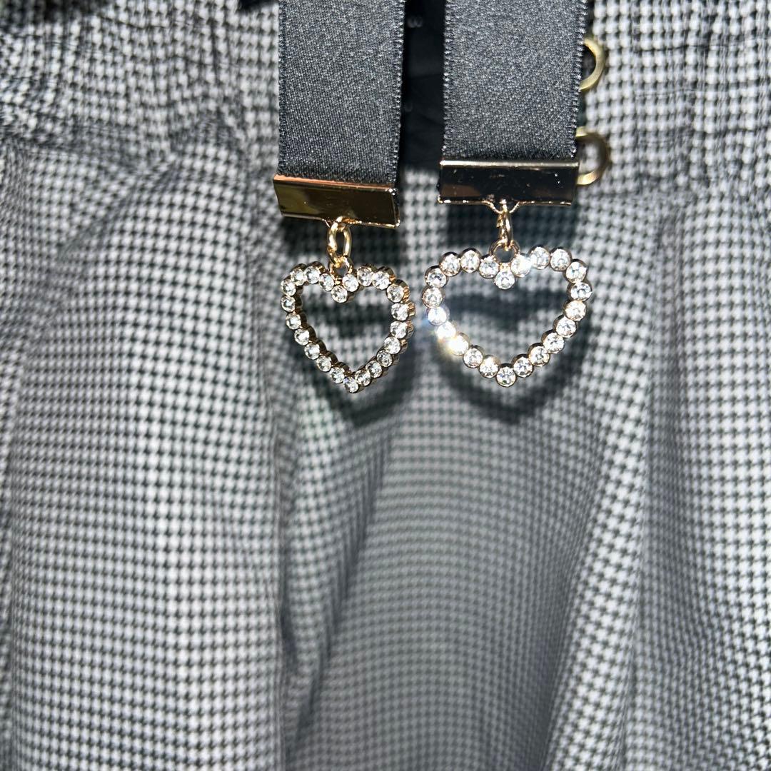 LIZLISA 3連リボンスカパン 千鳥柄