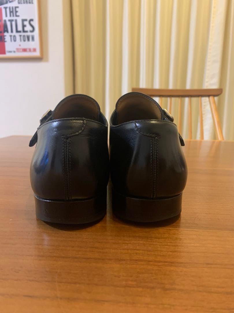 クロケット&ジョーンズ　レプトン　ダブルモンクブラック　8D