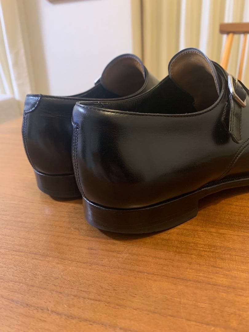 クロケット&ジョーンズ　レプトン　ダブルモンクブラック　8D