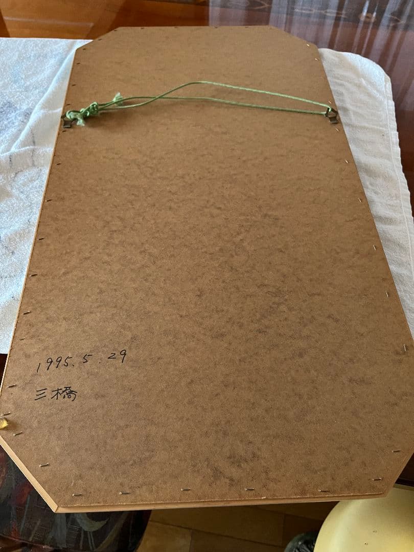 八角形 木製フレーム　高級鏡　 六本木アピス　イタリア