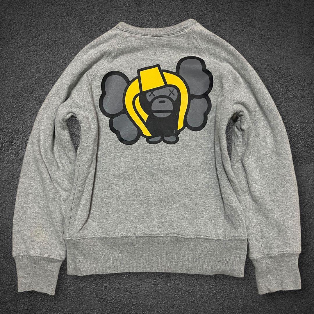 APE MILO KAWS リバーシブル スウェット トレーナー NIGO