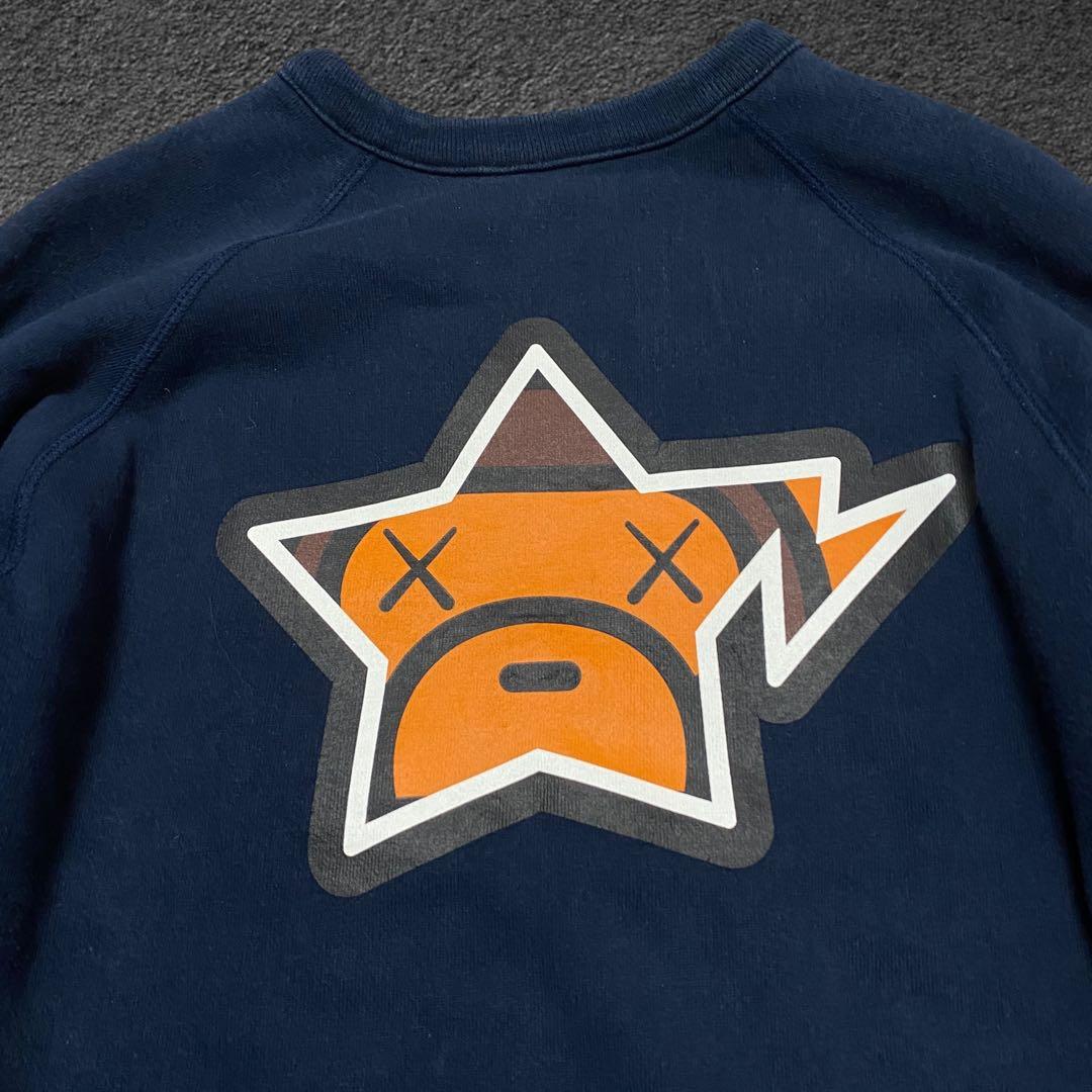 APE MILO KAWS リバーシブル スウェット トレーナー NIGO