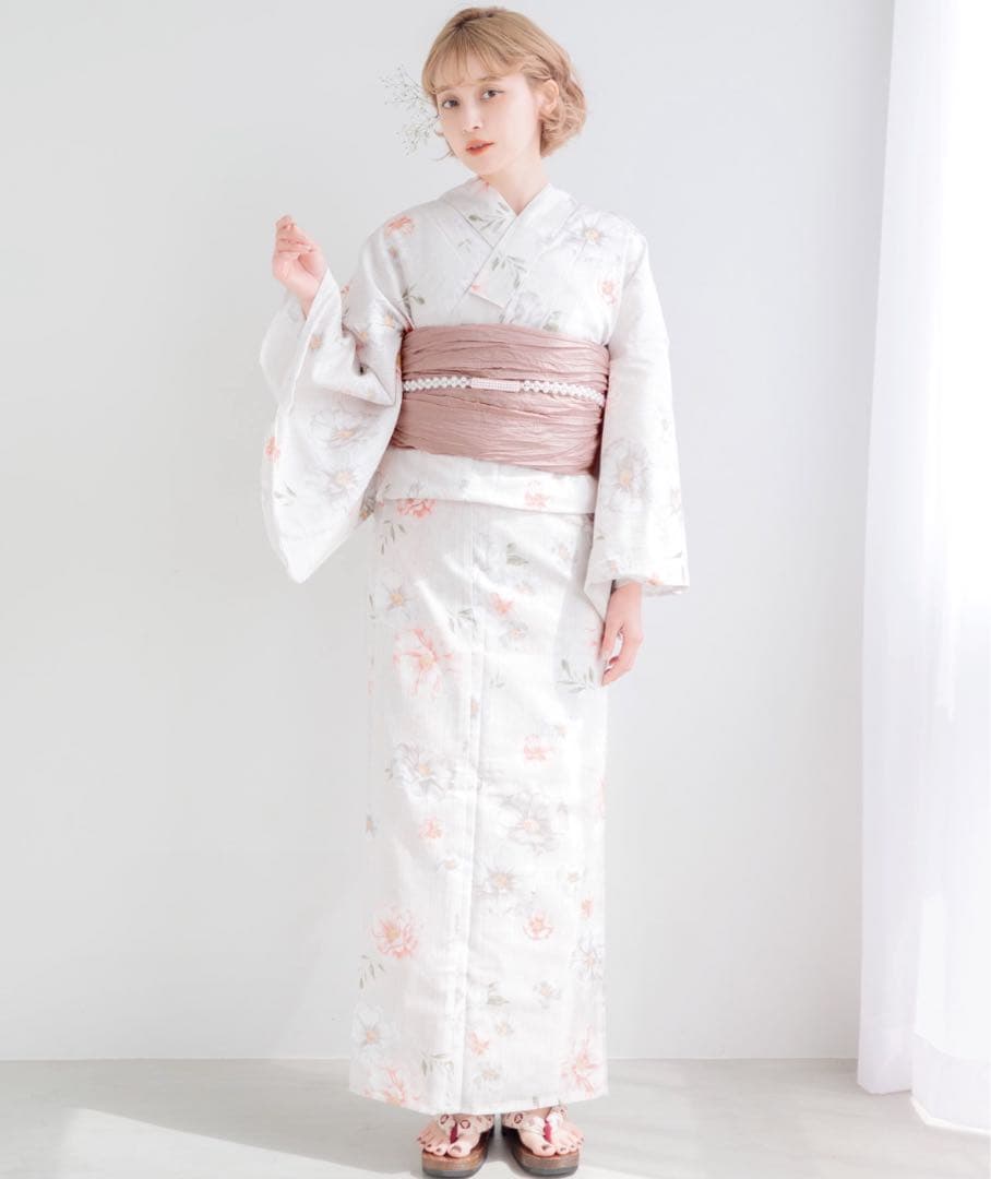 DITA 浴衣セット ゆかた しわへこ帯 下駄 着付け本 腰ひも コーリンベルト