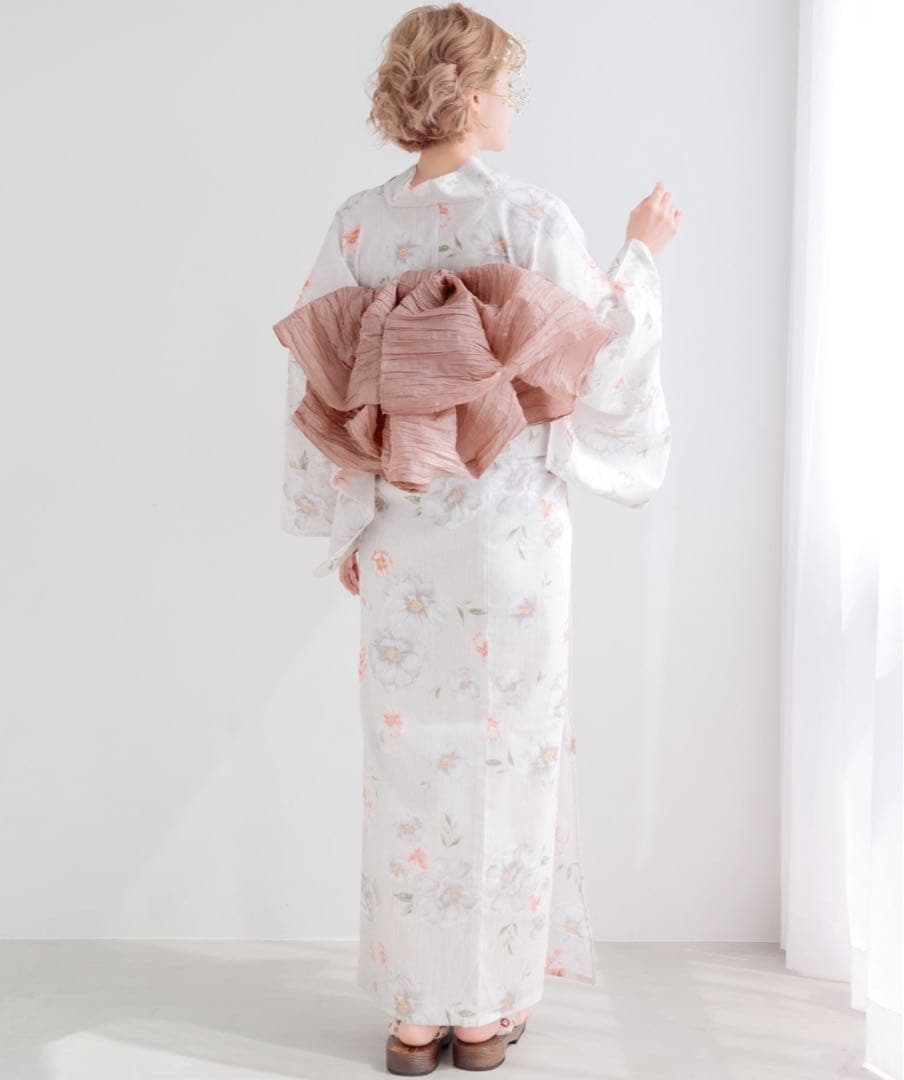 DITA 浴衣セット ゆかた しわへこ帯 下駄 着付け本 腰ひも コーリンベルト