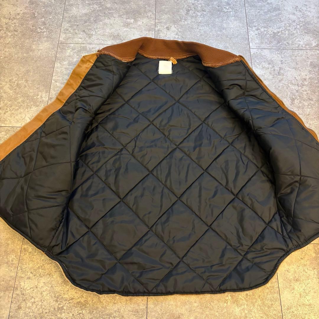 【レア】Carhartt ダックベスト　アメリカ製　ロゴ　希少　アウター