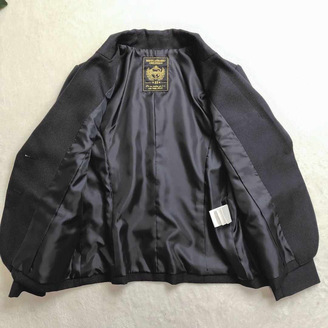 美品✨レピピアルマリオ フォーマルスーツ 女子 卒業式 150 4点セット 紺系