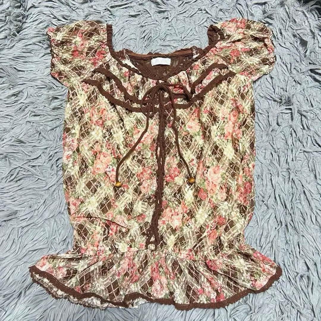 LIZLISA 総レースチュニック 森ガール y2k