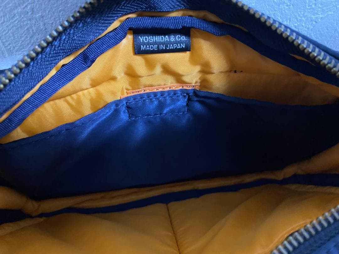 新品同様 PORTER 新タンカー 2way ショルダーバッグS アイアンブルー