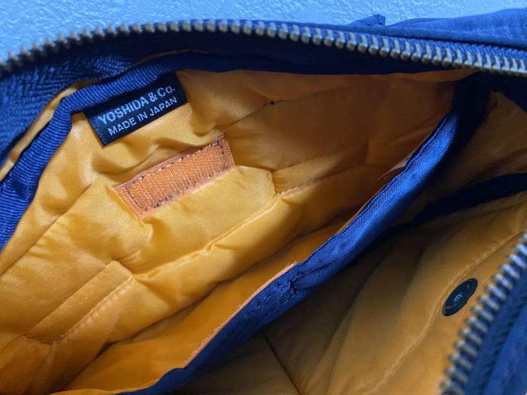 新品同様 PORTER 新タンカー 2way ショルダーバッグS アイアンブルー