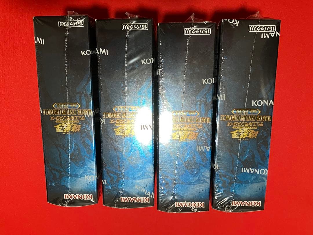 遊戯王side:PRIDE 4BOXセット シュリンク付 新品未開封