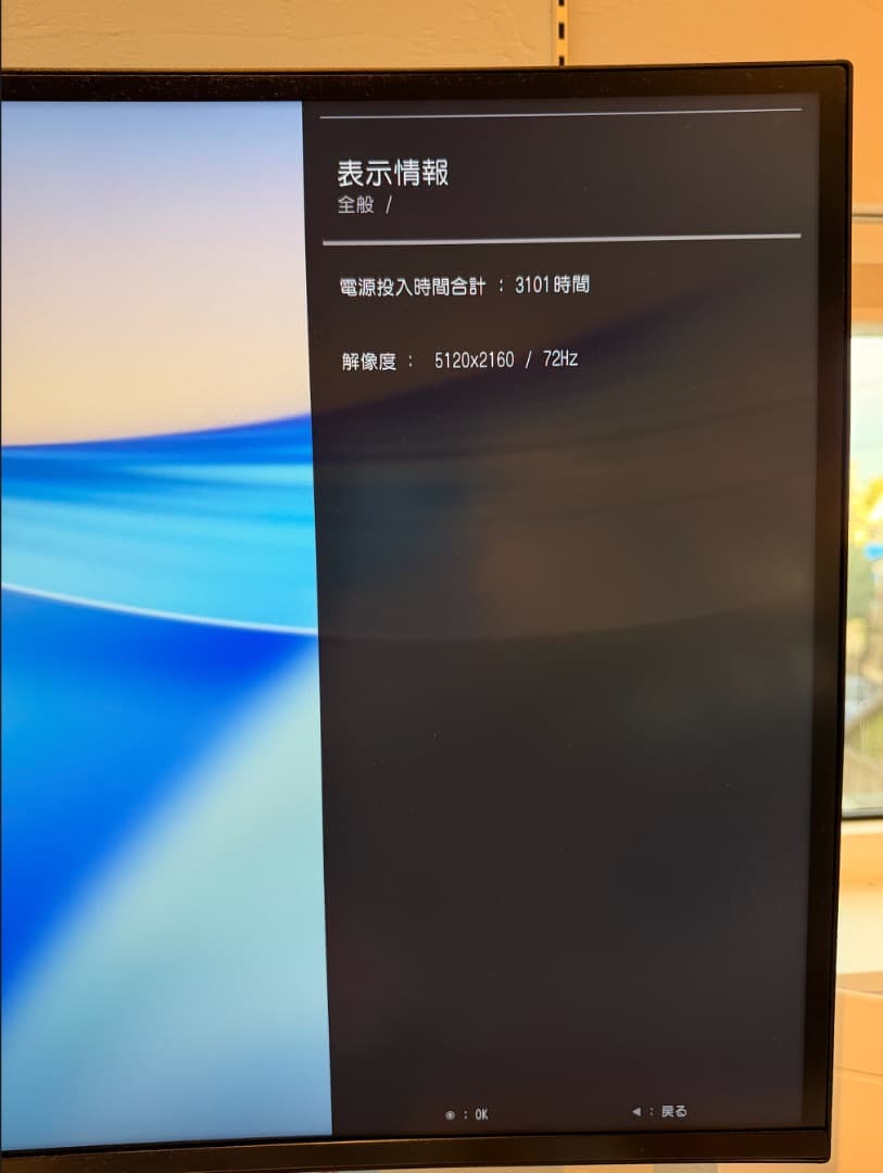 LG モニター ディスプレイ 40WP95C-W 39.7\"/5K2K 曲面型