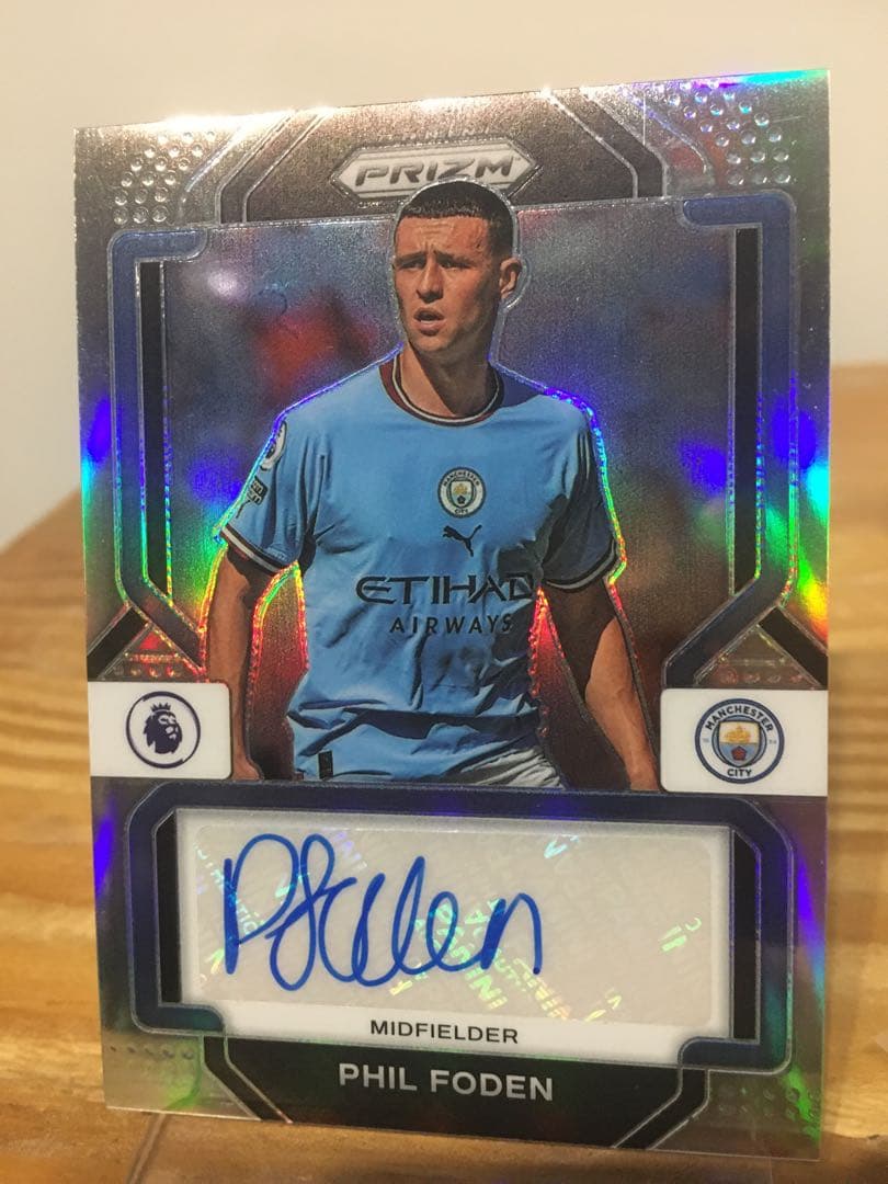 フォーデン　直筆サイン　カード　99枚限定　PANINI prizm