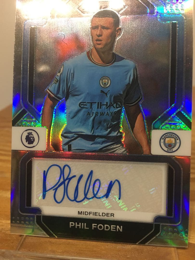 フォーデン　直筆サイン　カード　99枚限定　PANINI prizm