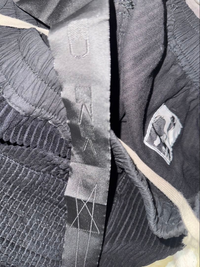 宇*匠様 確実正規品リックオウエンスブラックカーゴパンツ