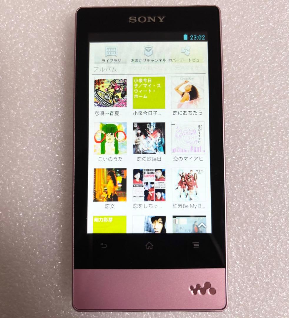 【未使用保管品】　SONY ウォークマン　NW-F805 16GB ピンク