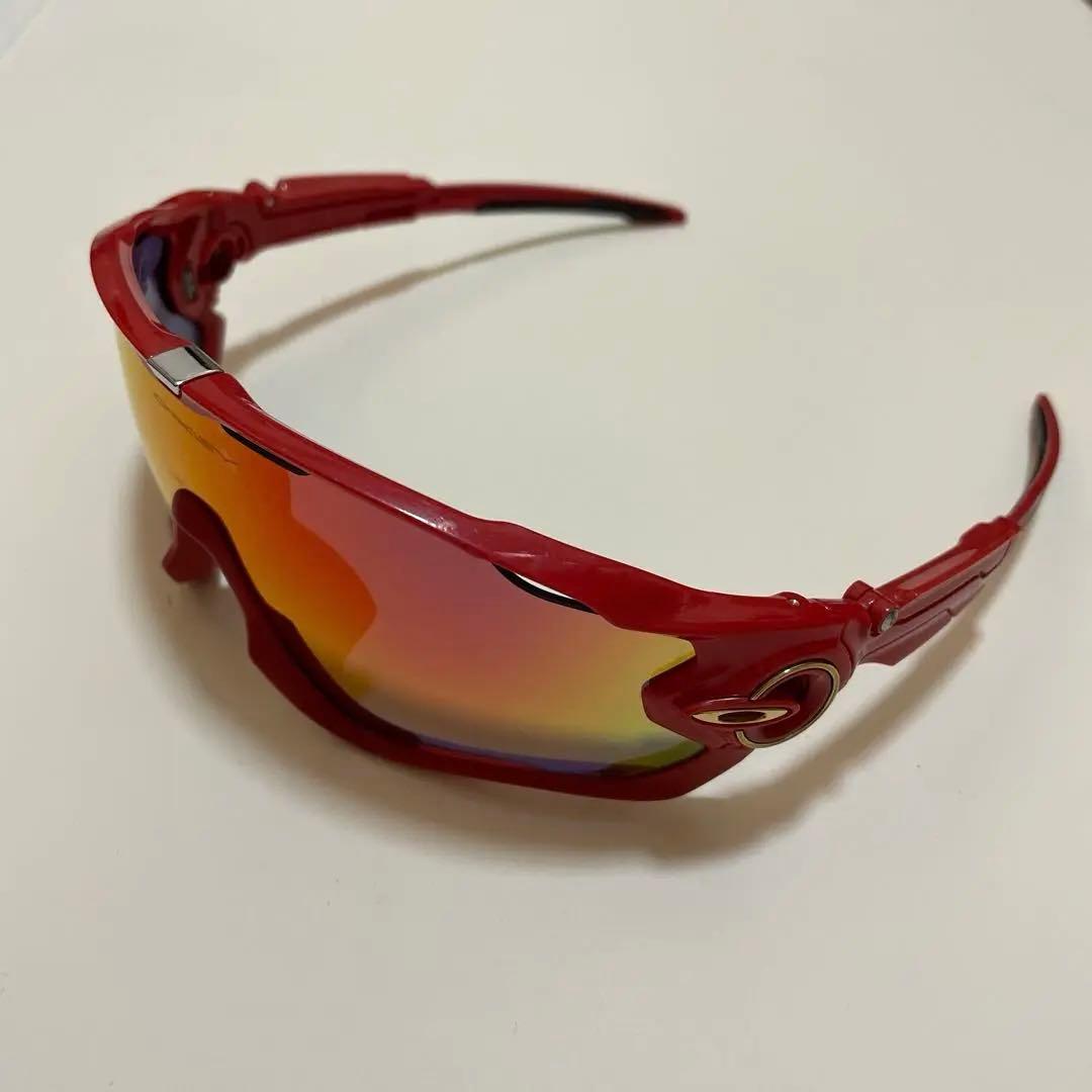 Oakley レッドフレーム サングラス