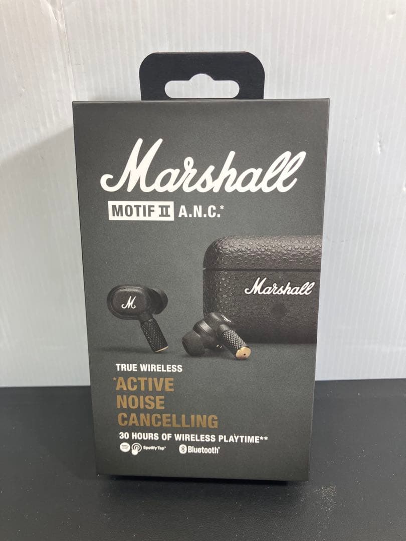 新品未使用！Marshall Motif II A.N.C.ワイヤレスイヤフォン