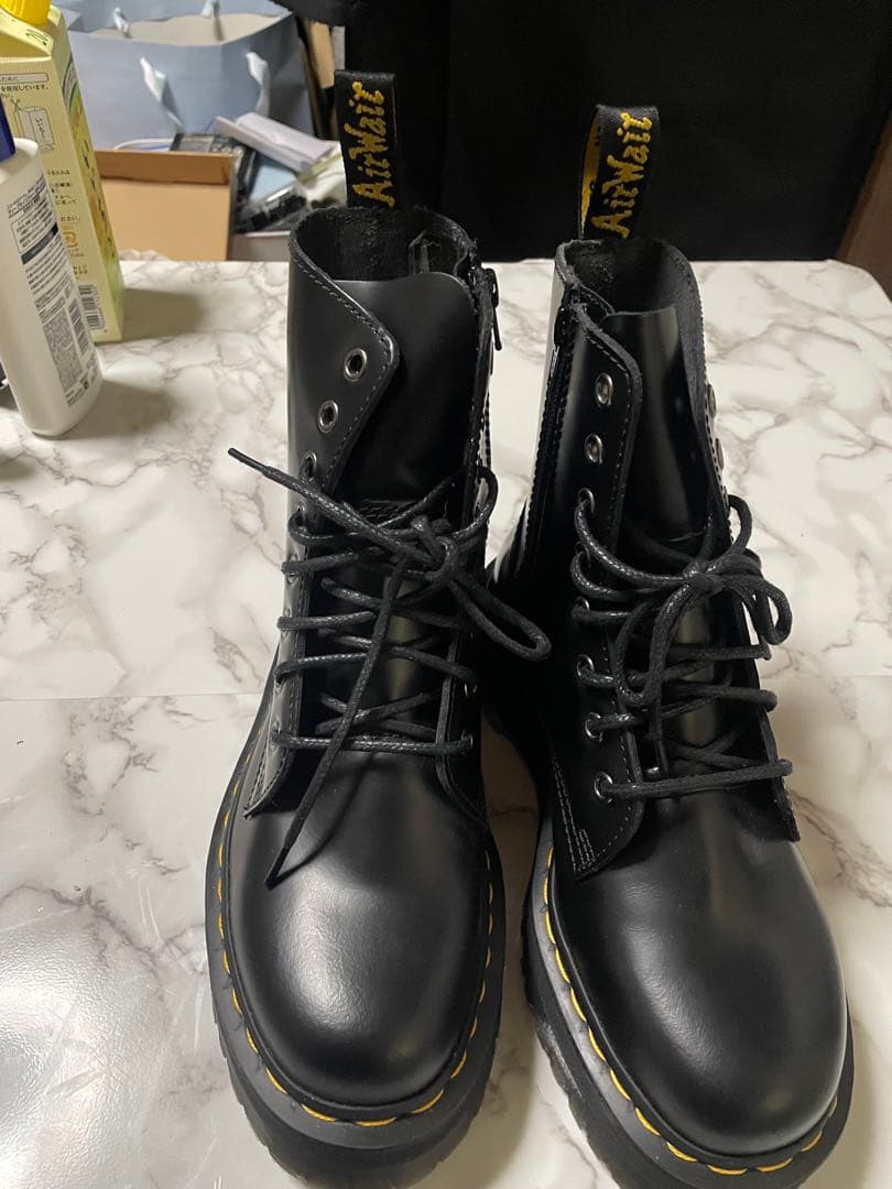 Dr. Martens Jadon8 ブラックブーツ