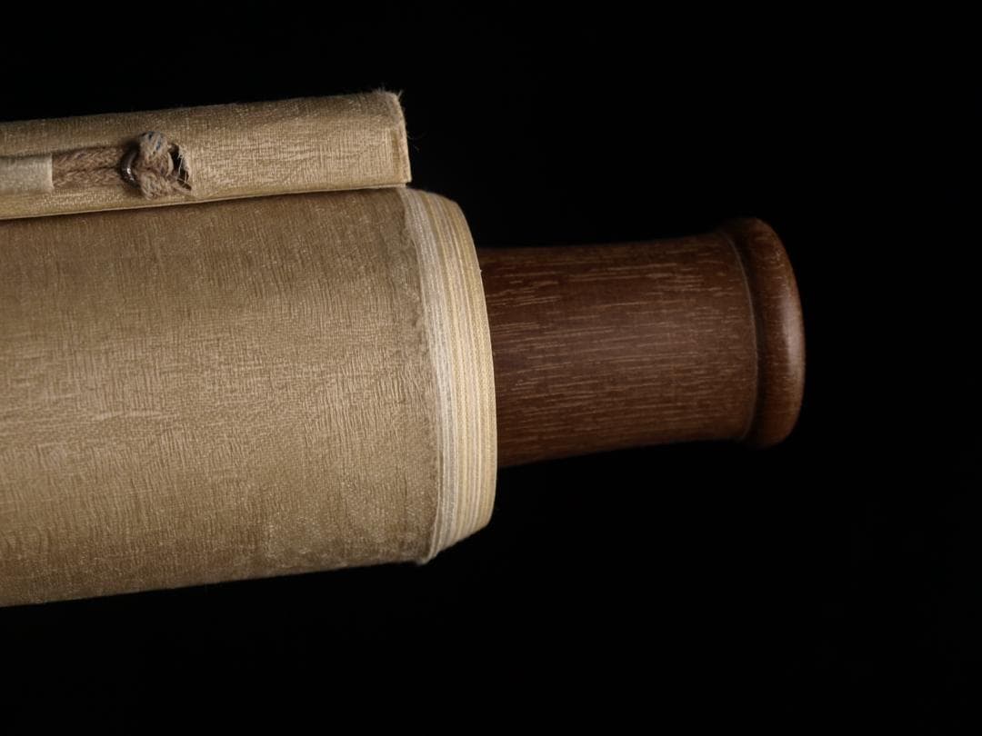 中国 清時代　古掛け軸「紙本」肉筆保証　中国画家 唐物唐本 DE433A4-4