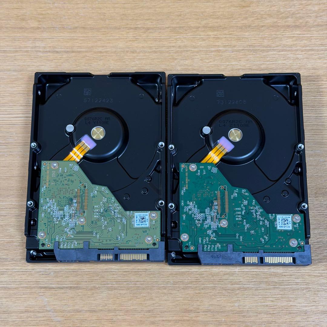 【内蔵HDD】WD Blue 4TB WD40EZAZ-EC 2台セット